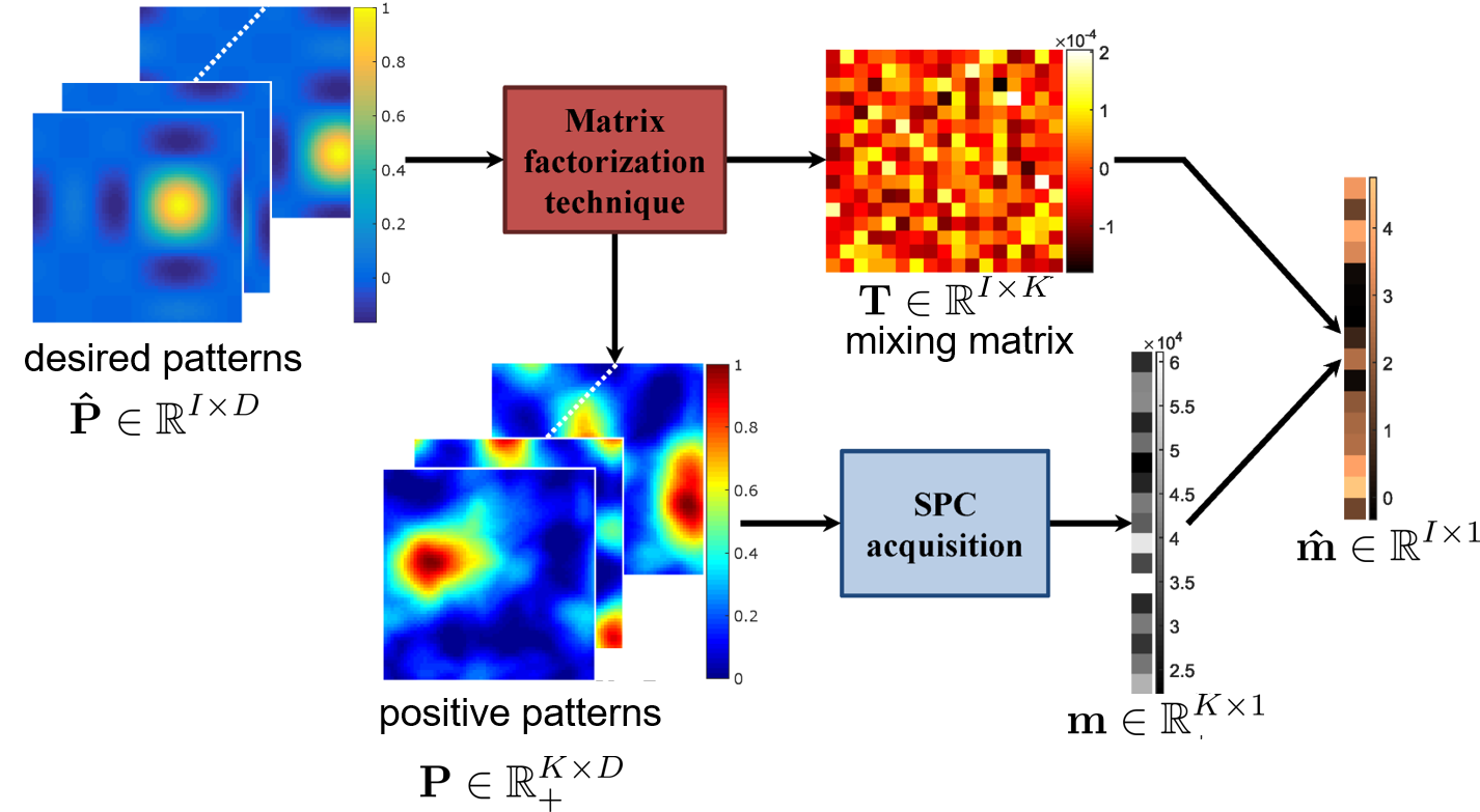 Optical setup of the SPC
