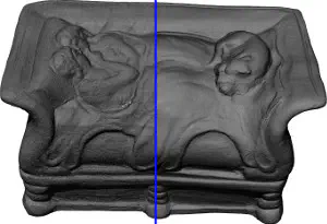 Self-similarity for accurate compression of point sampled surfaces